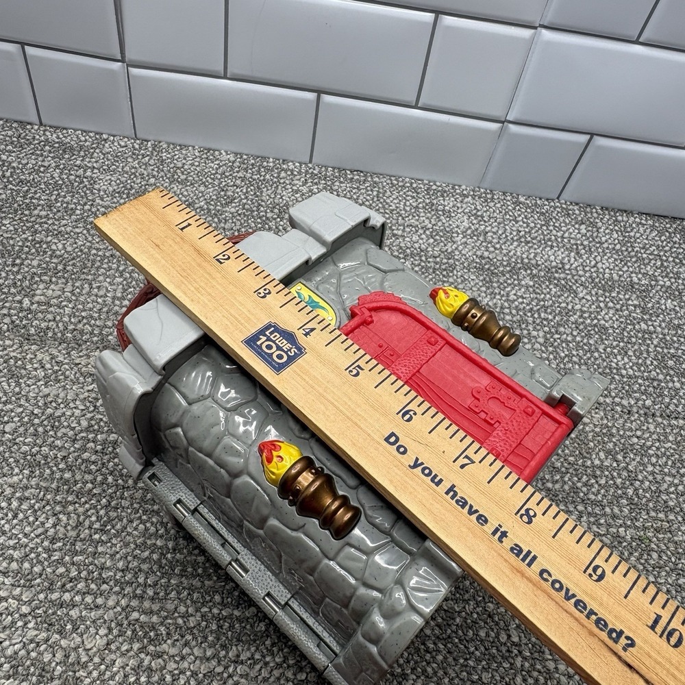 Fisher Price Great Adventures All In One Castle Take Along Playset 1998 Vintage - Picture 10 of 11